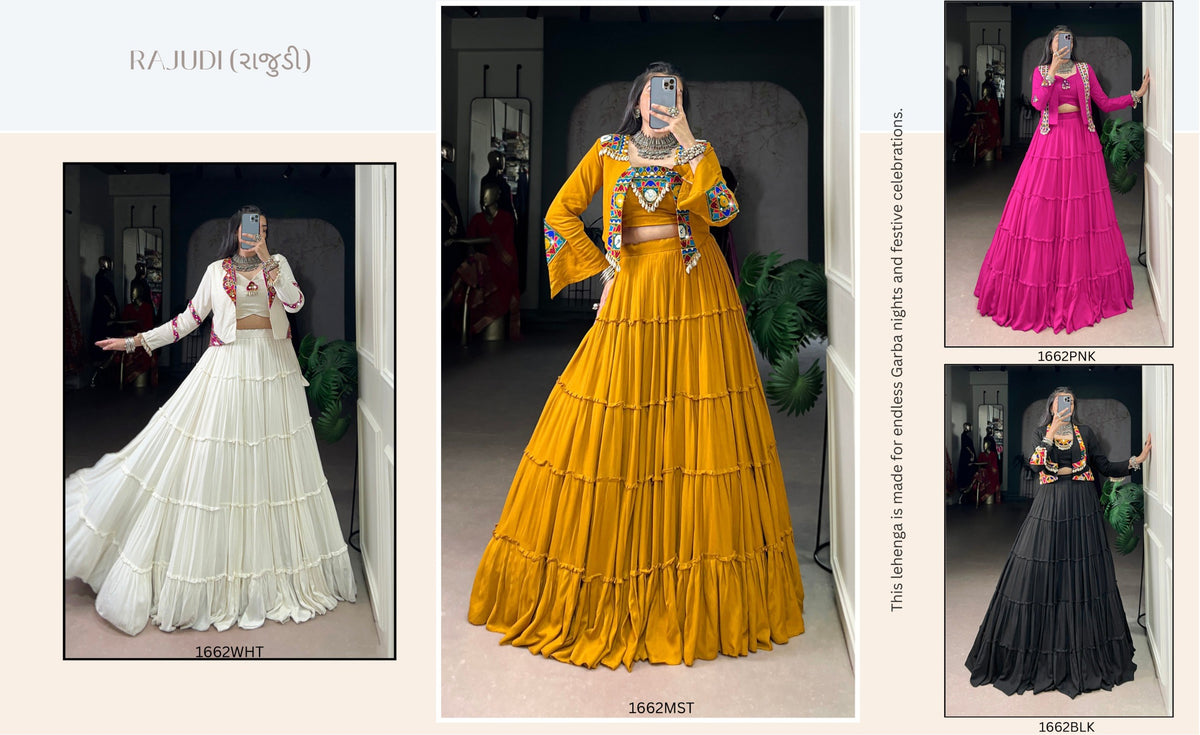 Rajudi Chaniya Choli Deepika's Adornments