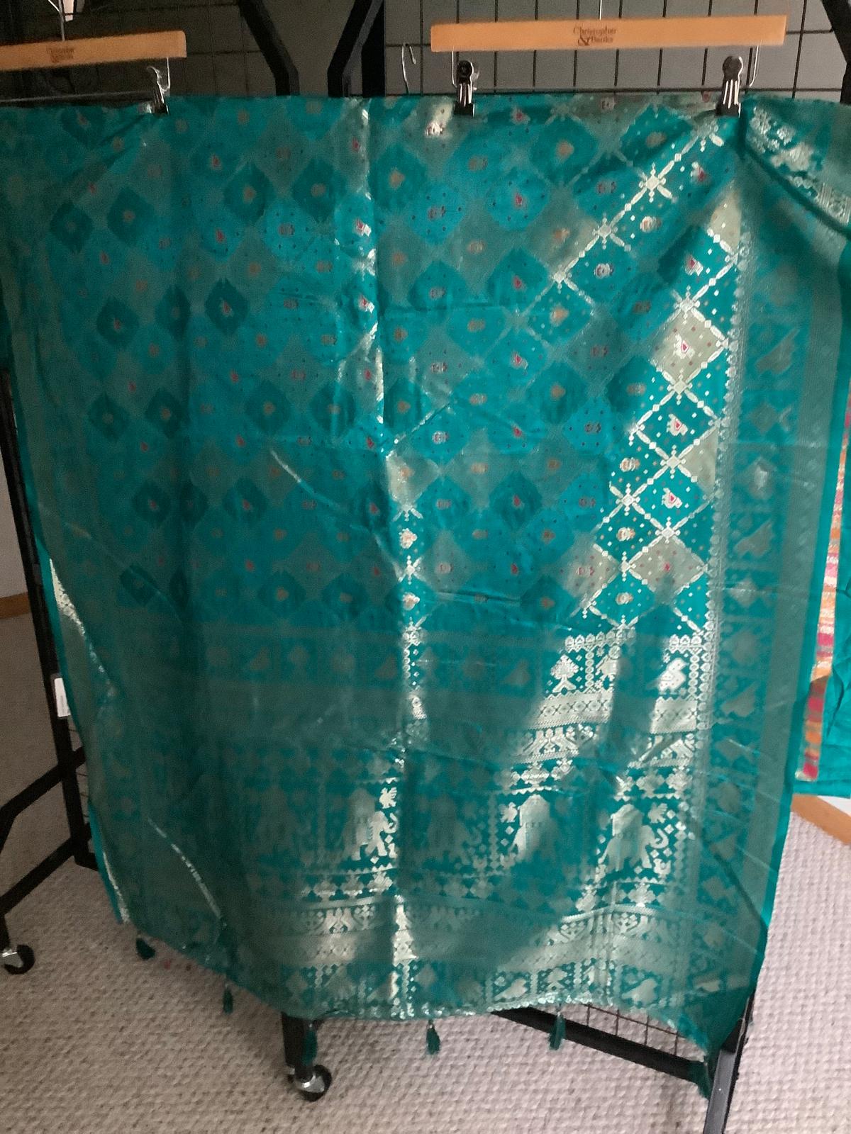 Saree with fully stiched blouse Ajmera