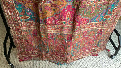 Party wear saree with stitched blouse Deepika's Adornments