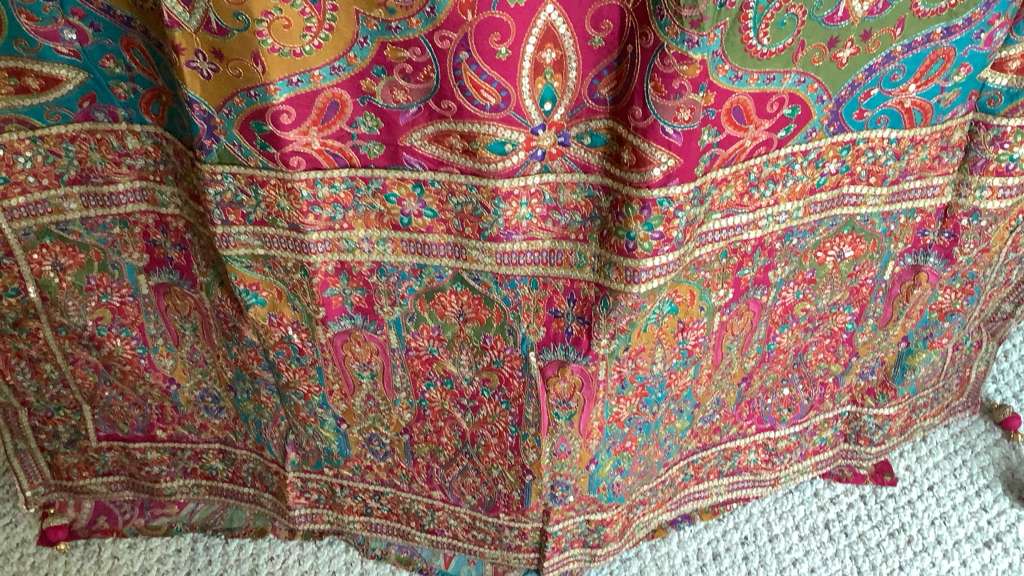 Party wear saree with stitched blouse Deepika's Adornments