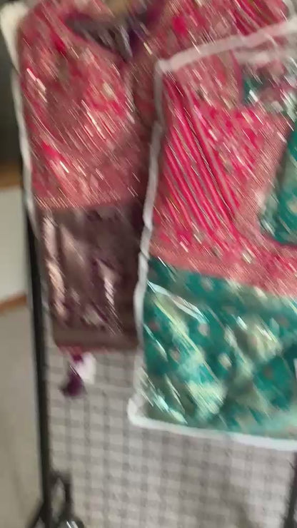Saree with fully stiched blouse